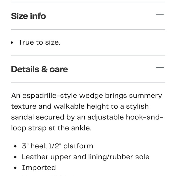 NWT Eileen Fisher Weslia Espadrille Wedge Sandal - Picture 6 of 14